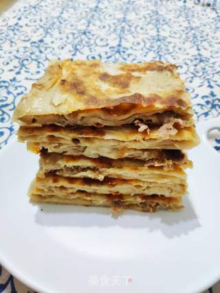 牛肉千层馅饼的做法步骤:17