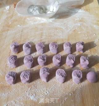 羊肉紫薯水饺的做法步骤:28