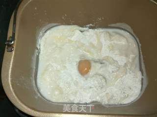 一键式炼乳面包的做法步骤：1