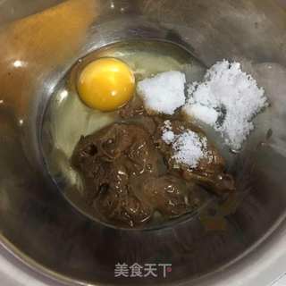 芝麻酱椰蓉饼干的做法步骤:3