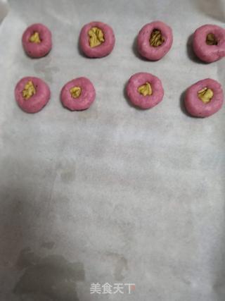 火龙果饼干的做法步骤:6