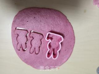 火龙果饼干的做法步骤:8