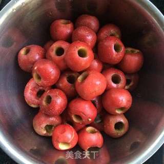 山楂炖雪梨的做法步骤:3