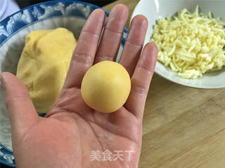 红薯芝士球的做法步骤:6
