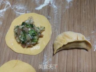 南瓜白菜肉饺子的做法步骤:9