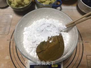 土豆彩色芋圆的做法步骤:4