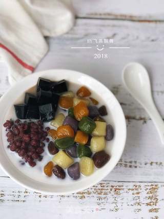 土豆彩色芋圆的做法步骤:14