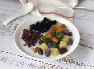 土豆彩色芋圆的做法步骤:15
