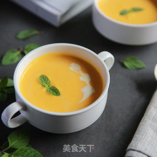 南瓜酸奶浓汤的做法步骤:13