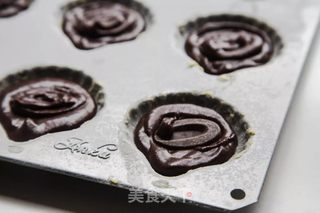 巧克力软心玛德琳的做法步骤:8