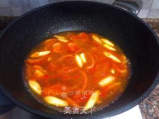 酸汤乌鱼片的做法步骤:7