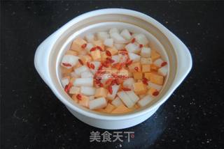 红薯梨糖水的做法步骤:5