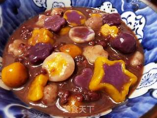 红豆芋圆糖水的做法步骤:6