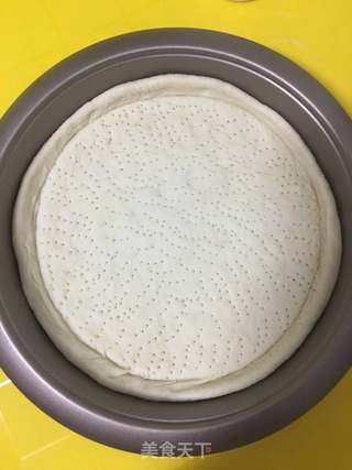鸡肉黑椒披萨的做法步骤:6