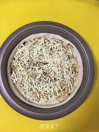 鸡肉黑椒披萨的做法步骤:8
