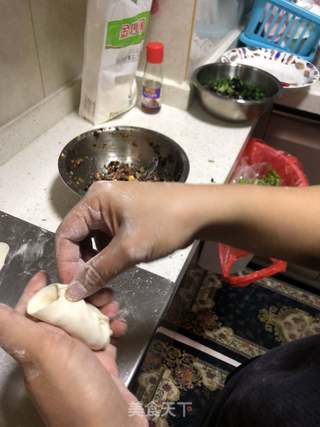 蒸饺的做法步骤:12