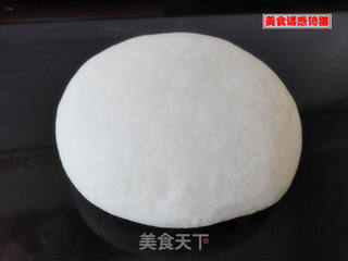 叉烧酱肉包的做法步骤:4