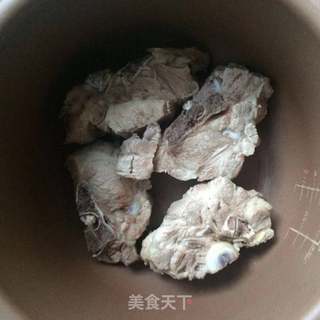 山药骨汤的做法步骤:3