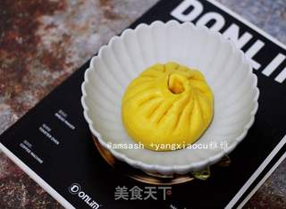 南瓜包子的做法步骤:14