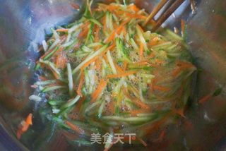早餐蔬菜饼的做法步骤:2