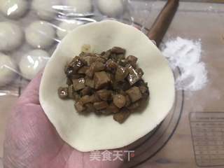 香菇酱肉包的做法步骤:12