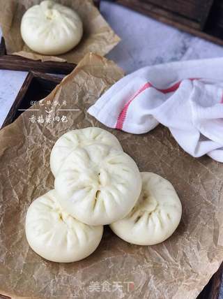 香菇酱肉包的做法步骤:17