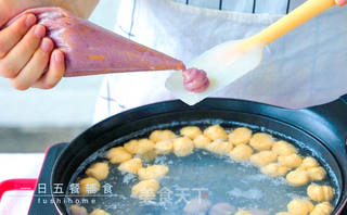 蔬菜鸡肉丸子的做法步骤:7