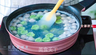 蔬菜鸡肉丸子的做法步骤:8