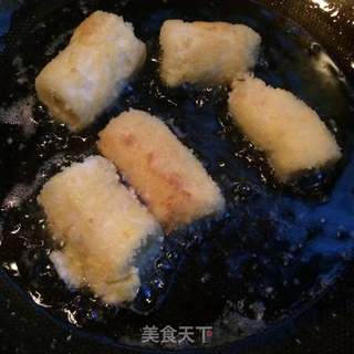 炸香蕉的做法步骤:6