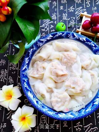 虾肉馄饨的做法步骤:15