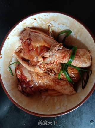 电饭煲烧鸡腿的做法步骤:10