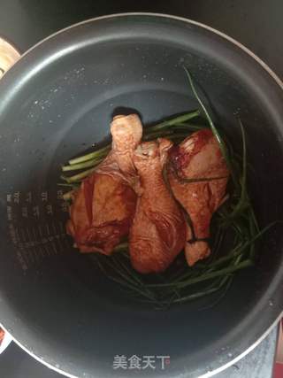 电饭煲烧鸡腿的做法步骤:13