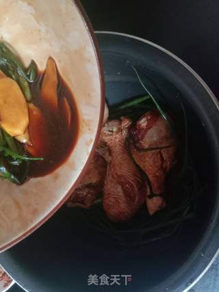 电饭煲烧鸡腿的做法步骤:14