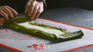 网红抹茶毛巾卷的做法步骤:11