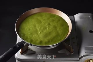 网红抹茶毛巾卷的做法步骤:6