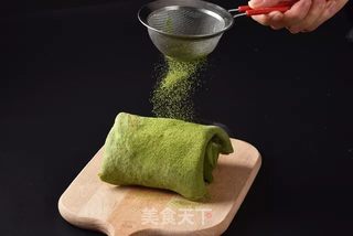 网红抹茶毛巾卷的做法步骤:12