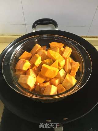 南瓜小方的做法步骤:3