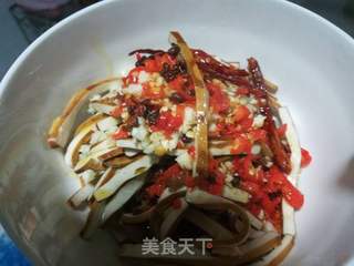 凉拌香干丝的做法步骤:9