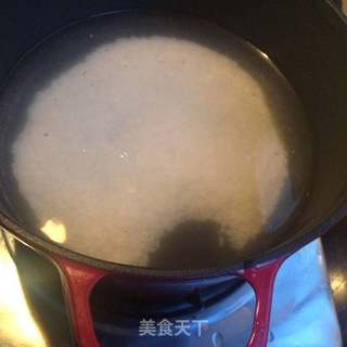 牛肉玉米豌豆粥的做法步骤:5