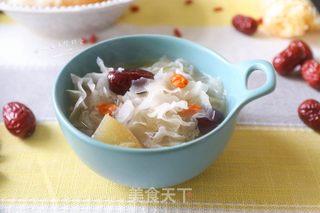 银耳苹果红枣羹——宝宝辅食的做法步骤:3
