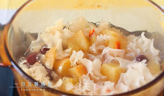 银耳苹果红枣羹——宝宝辅食的做法步骤:2