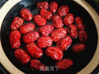 红薯枣糕的做法步骤:3