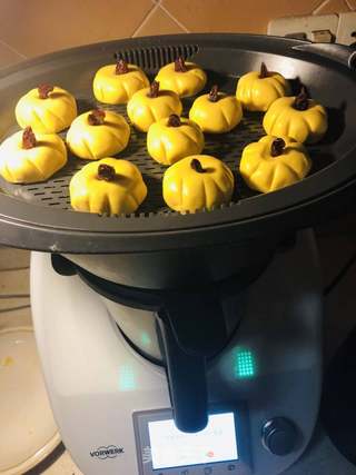 蒸南瓜饼的做法步骤:9