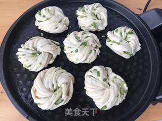 葱油花卷烧饼的做法步骤:14