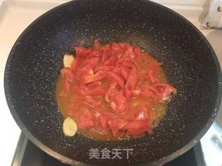西红柿土豆疙瘩汤的做法步骤:4
