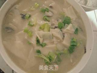 鱼汤烩面的做法步骤:9