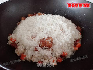 红烧肉焖饭的做法步骤:6