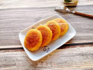 奶香南瓜糯米饼的做法步骤:5