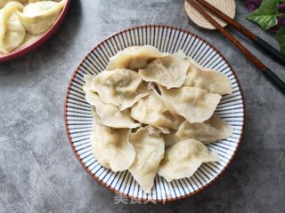 白菜猪肉水饺的做法步骤:9