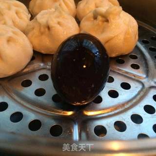 皮蛋虾仁粥的做法步骤:4